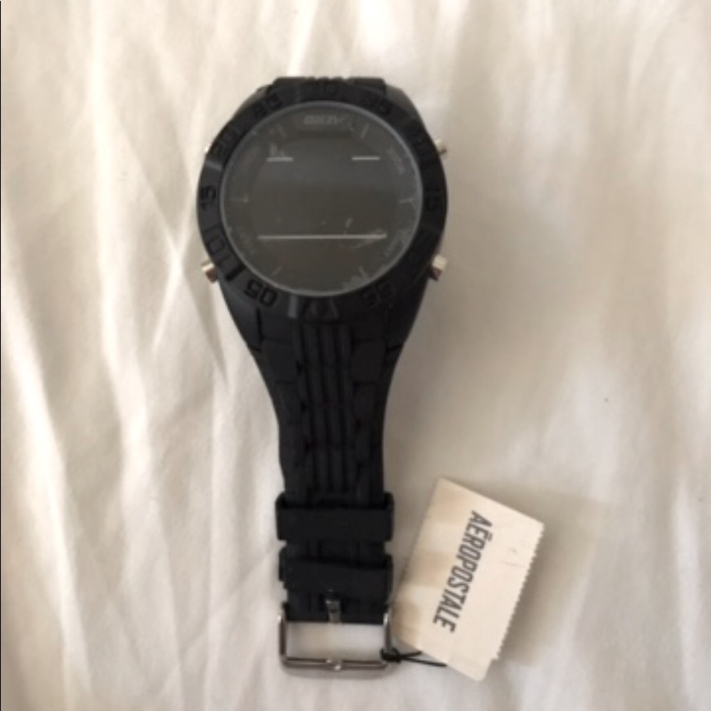 Aeropostale men watch
Silicone band
Black
brand new never used